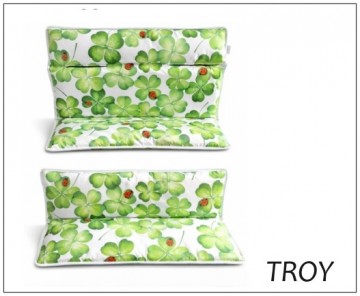 Combi klavertje met rol